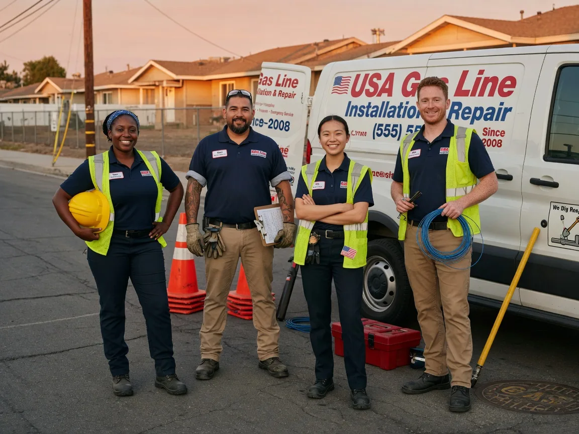 Gas Line Installation company in Frannie, WY